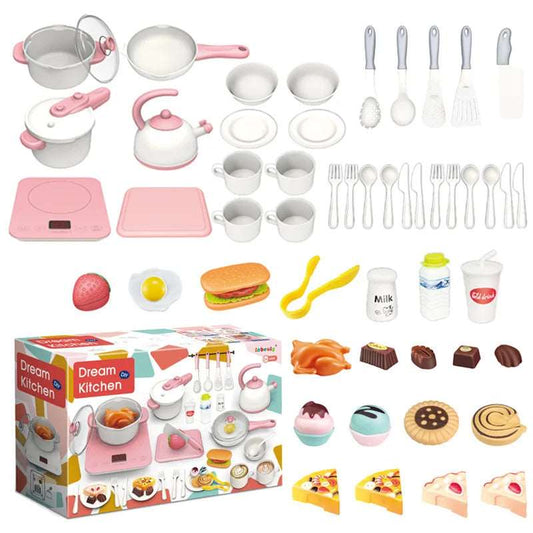 Interactive Role Play Kitchen Cooking Set